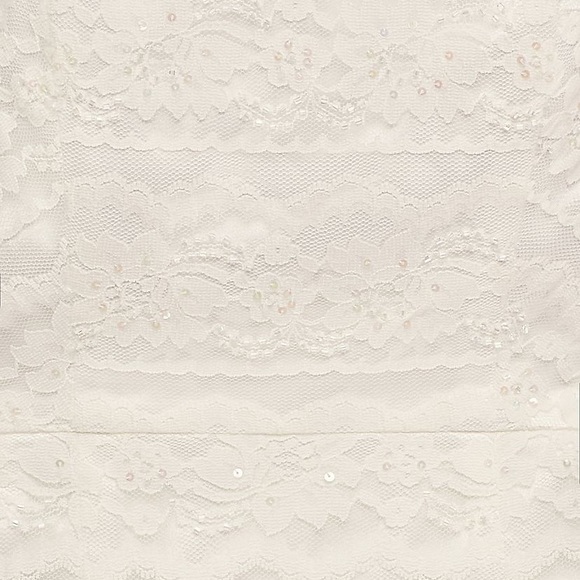 NWT David’s Bridal Ivory strapless wedding dress - Picture 4 of 8